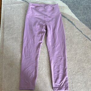 Lululemon Athletica Purple Leggings High-Waist Stretch
